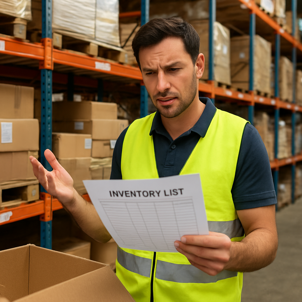 Inventario desactualizado